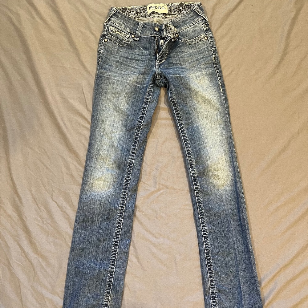 Boot cut jeans